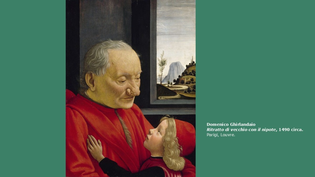 Domenico Ghirlandaio, Ritratto di vecchio con il&nbsp;nipote